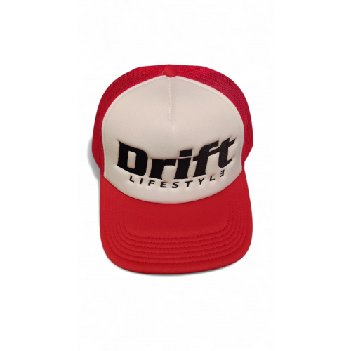 DRIFT LIFESTYLE TRUCKER sapka, piros